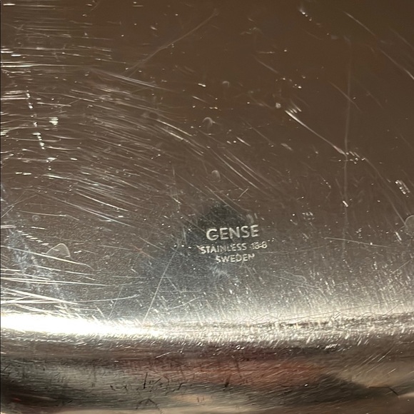 Large Gense stainless Oval Tray - Picture 2 of 4